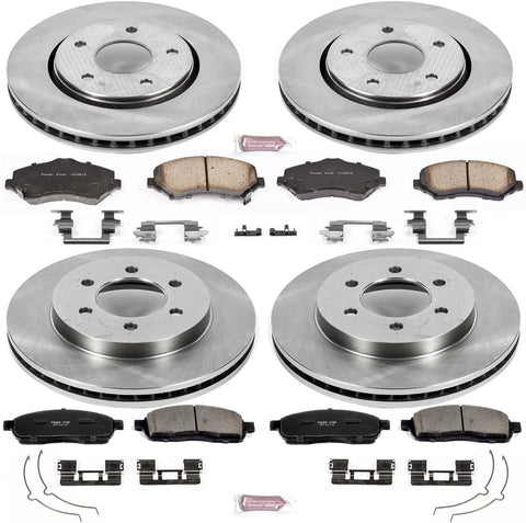 Autospecialty KOE1944 1-Click OE Replacement Brake Kit