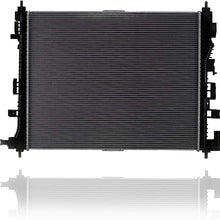 Radiator - Cooling Direct For/Fit 18-20 Chevrolet Equinox 18-20 GMC Terrain/Denali 1.5L Turbo / 2.0L Turbo - Plastic Tank, Aluminum Core - 84448454