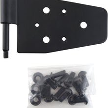 Smittybilt 7641 Black Door Hinges for Half Steel Doors, Set of 4, Black, for 1987-2006 Jeep Wrangler TJ/YJ/LJ