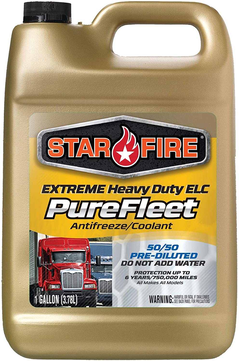 Star Fire Premium Lubricants Purefleet Extreme HD ELC 50/50 Antifreeze