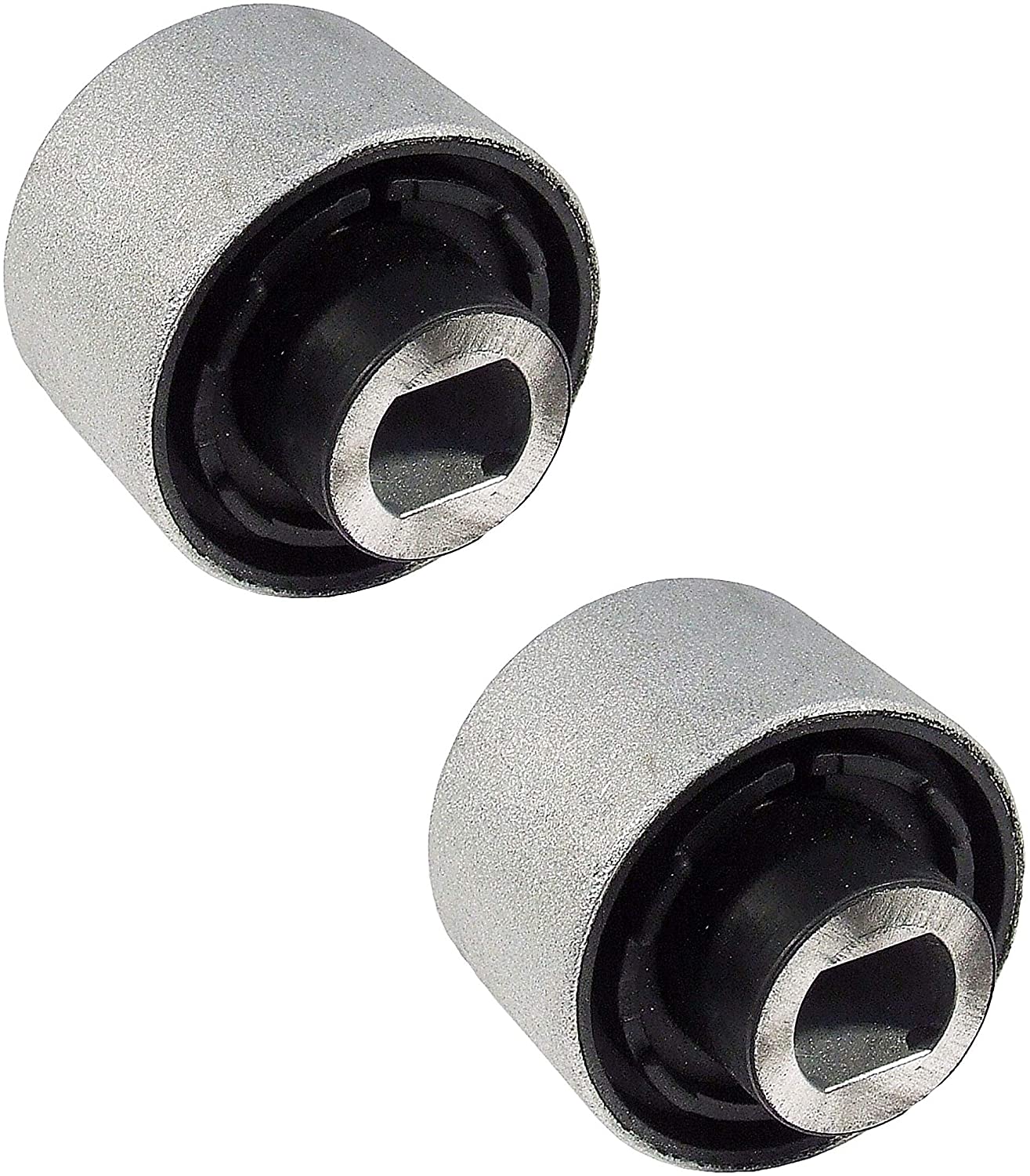 Pair Set 2 Front Lower Inner Rearward Control Arm Bushings Delphi For MB W203