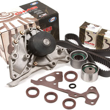 Evergreen TBK323WP2 Compatible With 03-06 Kia Sorento 3.5L DOHC G6GU Timing Belt Kit GMB Water Pump