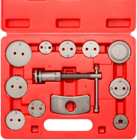 Neiko 20733A Disc Brake Caliper Wind Back Tool Kit (12 Piece)