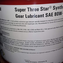 Kendall Super 3 Star Synthetic Gear Lubricant SAE 80W-140