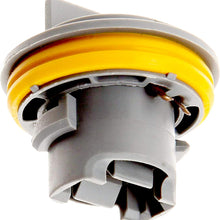 APDTY 034145 Tail Lamp Light Bulb Plastic Socket Holder Pack Of 3 Fits Rear Left or Right Turn Signal Brake or Reverse Light For Chrysler Plymouth Dodge Jeep (Taillight 3-Pack, Replaces 4676589)