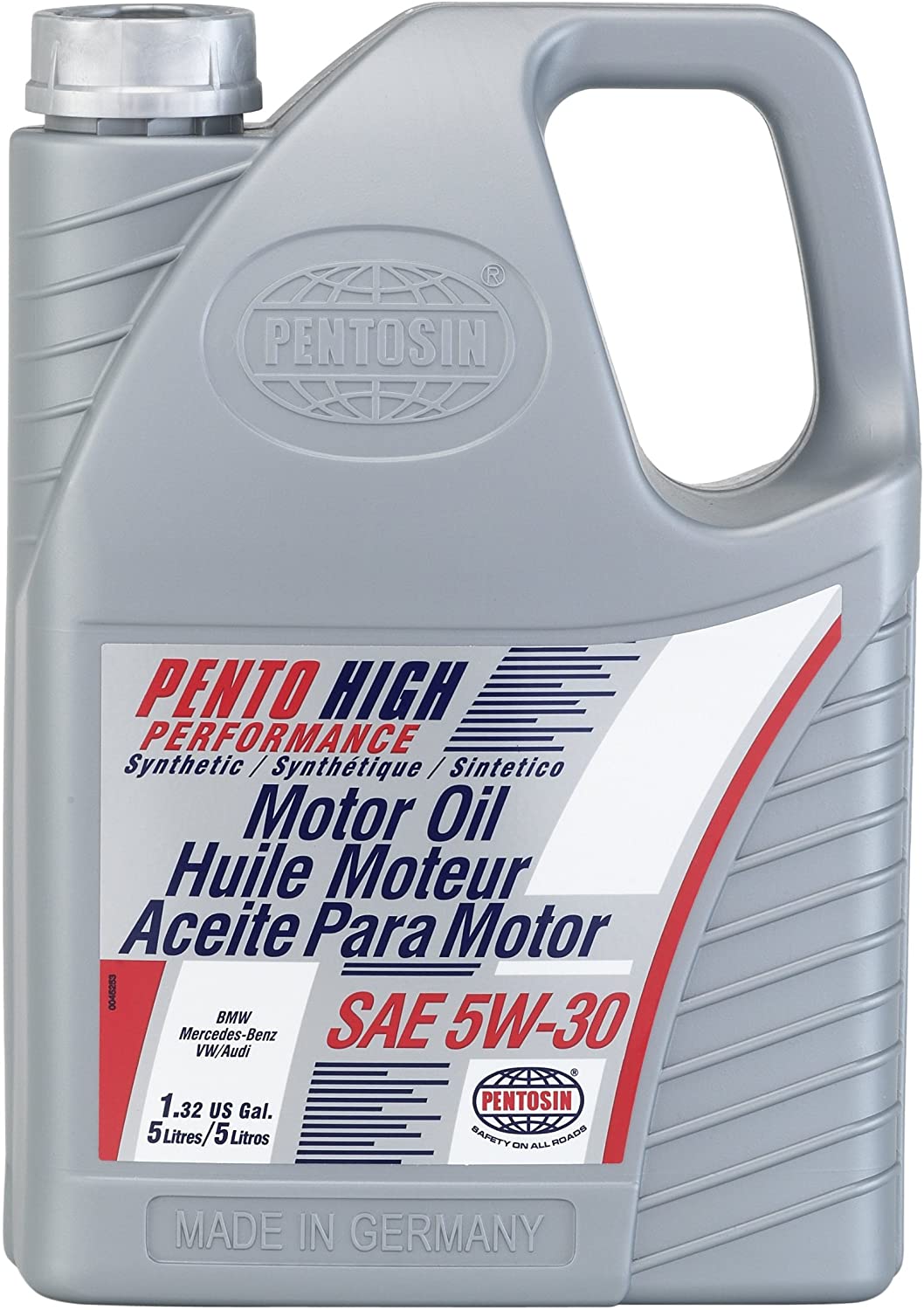 Pentosin 8043206-C Pento High Performance 5W-30 Synthetic Motor Oil - 5 Liter (Case of 3)