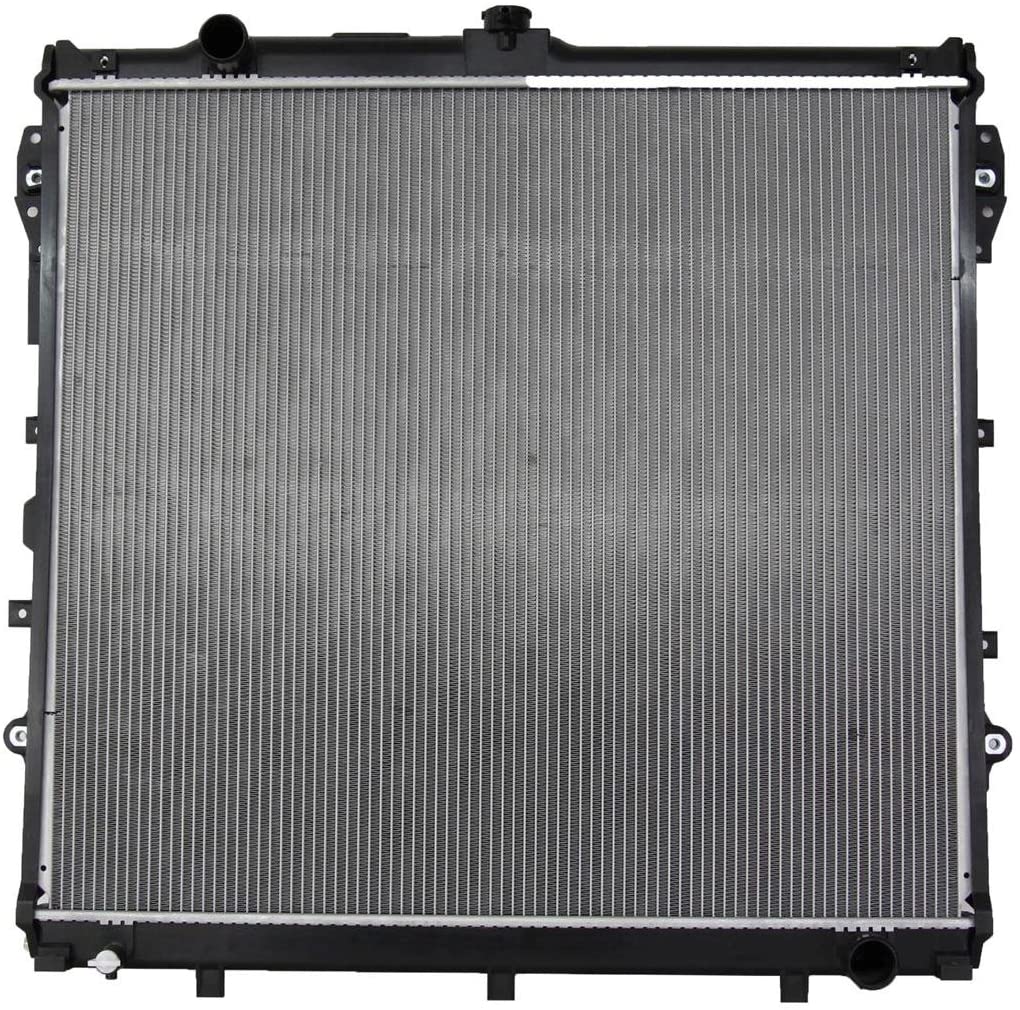 Rareelectrical NEW RADIATOR ASSEMBLY COMPATIBLE WITH TOYOTA 07-13 SEQUOIA TUNDRA 4.6L 5.7L V8 4608CC 5663CC 8012994 947 TO3010316 2693 CU2994