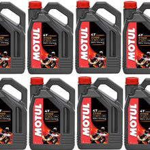 Motul 104104 Set of 8 7100 4T 20W-50 Motor Oil 1-Gallon Bottles