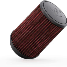 K&N Universal Clamp-On Air Filter: High Performance, Premium, Washable, Replacement Filter: Flange Diameter: 4 In, Filter Height: 7 In, Flange Length: 0.625 In, Shape: Round Tapered, RU-2590