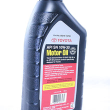 TOYOTA 00279-0WQTE SAE 10W-30 Motor Oil-4 Quart