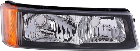 Dorman 1630066 Front Passenger Side Turn Signal / Parking Light Assembly for Select Chevrolet Models