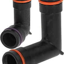 OEM NEW 3.8L Upper & Lower Thermostat Coolant Bypass Elbow Hose Connectors