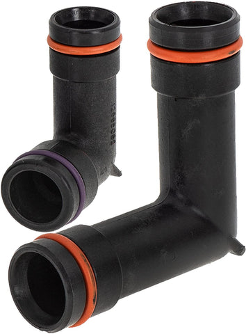 OEM NEW 3.8L Upper & Lower Thermostat Coolant Bypass Elbow Hose Connectors