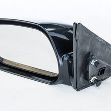 Dependable Direct Left Driver Side Black Power Operated Non-Folding Door Mirror for Toyota Camry USA Built (2002 2003 2004 2005 2006) - Part Link #: TO1320167