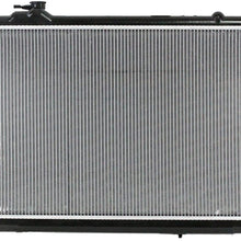 Radiator - Pacific Best Inc For/Fit 2848 04-07 Toyota Highlander V6 WITH Tow Package Plastic Tank Aluminum Core