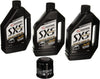 MaximaHiflofiltro SXSSEOCK008 Full Synthetic Side x Side Engine Oil Change Kit for Kawasaki Teryx 4x4/750, 3 L