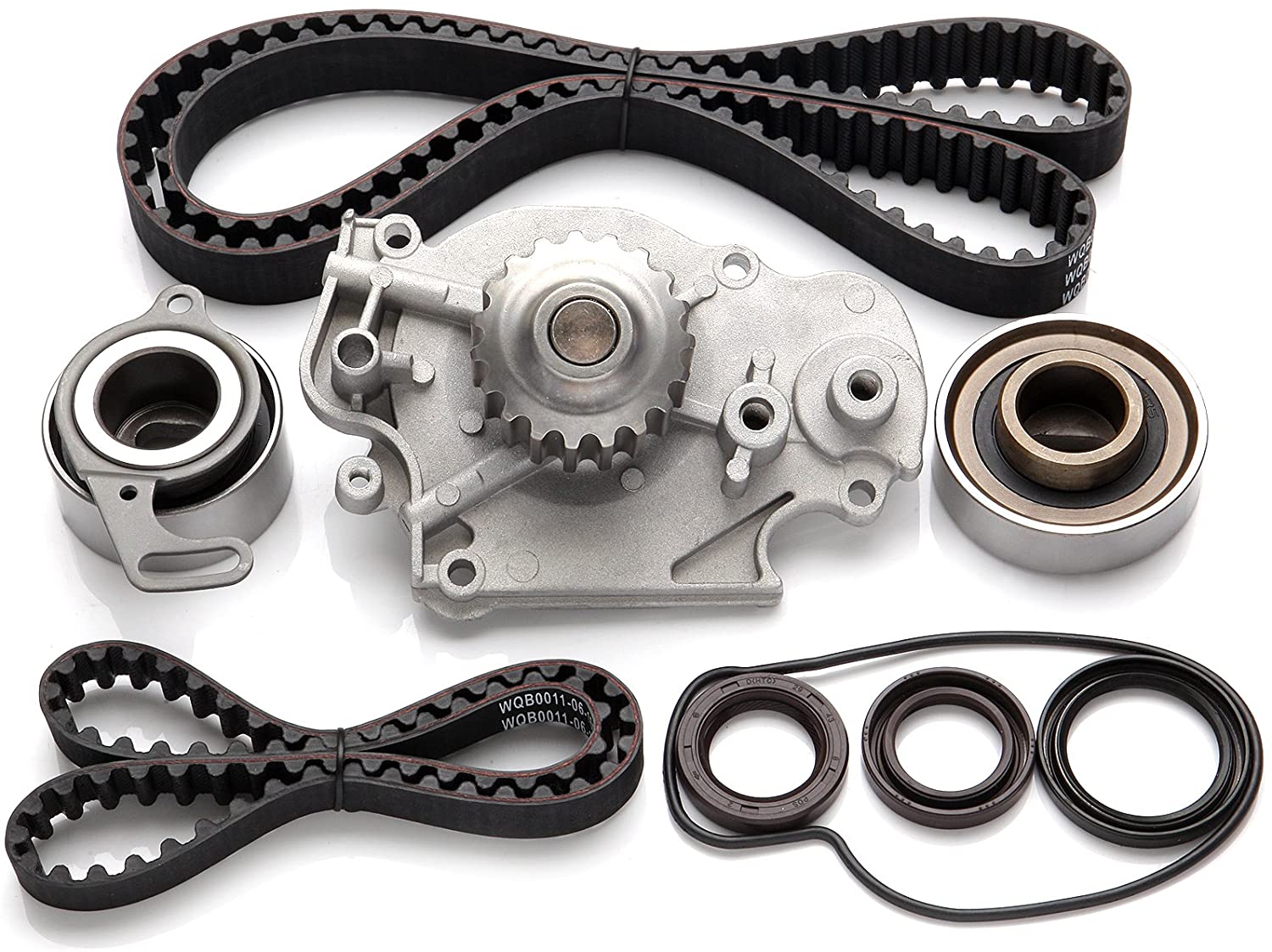 Scitoo TBK216WP Fits 92-96 Honda Prelude Si SE 2.3L 2.3 H23A1 Timing Belt Kit Water Pump