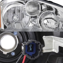 Chrome Housing Clear Lens Fits 2005-2006 Altima Halogen Type Original Manufacturer Style Headlights 05 06 Pair