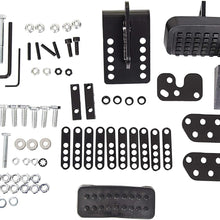 ECOTRIC Gas and Brake Pedal Extenders Enhancement Kit for Cars Go Kart Ride on Toys