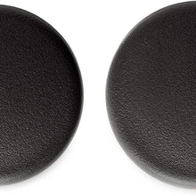 Kerman 2pcs Armrest Cover Cap for 07-19 Chevy Tahoe Suburban Yukon Cadillac Escalade Seat Parts Replacement OEM GM 15279690 Rear Bucket Seats Arm Rest Handle Trim Bolt Vehicle Accessories (Black)