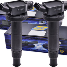 Set of 4 Herko B147 Ignition Coils For Lexus Scion Toyota L4 2.4L 2001 - 2013