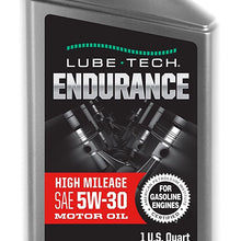 Lube-Tech 161953 Endurance High Mileage 5W-30 Motor Oil (Pack of 6)