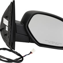 Dorman 955-1481 Passenger Side Power Door Mirror - Heated/Folding for Select Cadillac/Chevrolet/GMC Models, Black