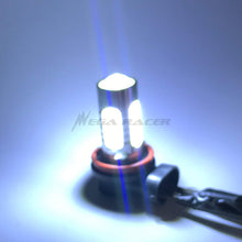 Mega Racer H11 (Fog Light) CREE Q5 LED Projector Plasma Hyper Cool White 6000K 6K Headlight Bulb 12V Xenon Lamp US Seller