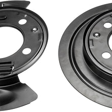 Dorman 924-226 Rear Brake Dust Shield for Select Dodge / Ram Models, 1 Pair