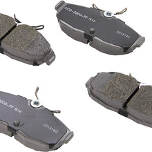 ACDelco 14D1082CH Advantage Ceramic Rear Disc Brake Pad Set