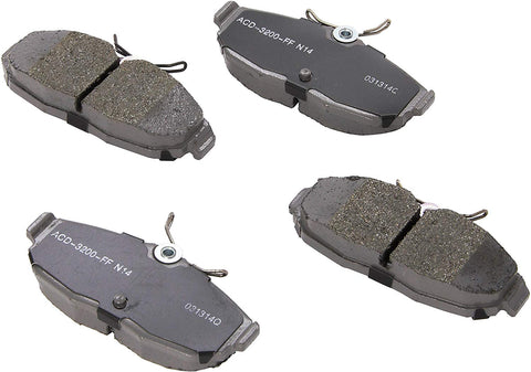 ACDelco 14D1082CH Advantage Ceramic Rear Disc Brake Pad Set