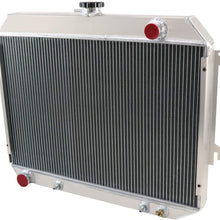 ALLOYWORKS 4 Row All Aluminum Radiator For 1968-1973 Dodge Charger/Plymouth Roadrunner 26" Core