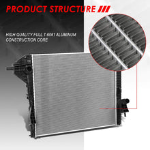 13231 OE Style Aluminum Core Cooling Radiator Replacement for Ford F250 F350 F450 Super Duty 5.4L 6.8L MT 2008 2009 2010