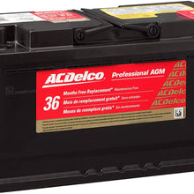 ACDelco 49AGM Professional AGM Automotive BCI Group 49 Battery
