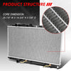 1907 OE Style Aluminum Core Cooling Radiator Replacement for Mitsubishi Mirage 97-02