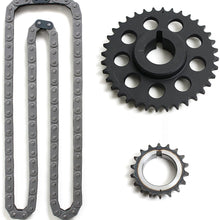 NEW Timing Chain Kit (2 Heavy Duty Metal Guide Rails) with Timing Cover, Water Pump, Graphite Head Gasket compatible with 85-95 Toyota 2.4L 4Runner Pickup Celica SOHC 22RE 22REC