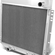 Replacement for Mustang/Falcon/Cougar 3-Row Aluminum Radiator