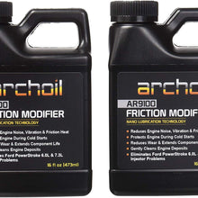 Archoil AR9100 Friction Modifier Value Pack - Two 16oz Bottles of AR9100 for Two Powerstroke Treatments