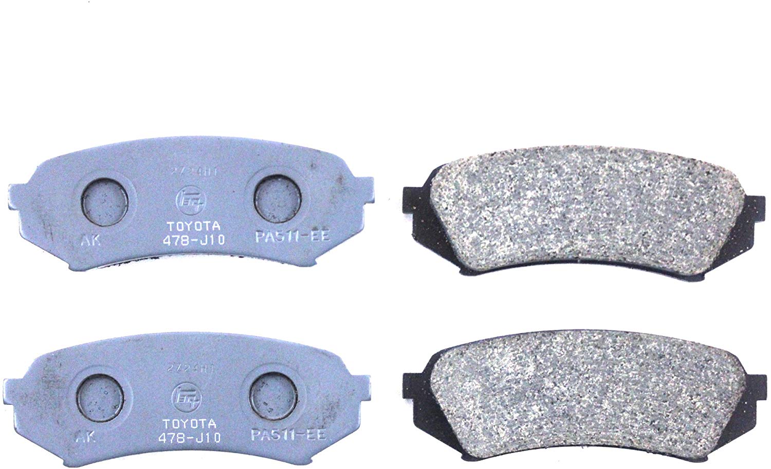 Toyota Genuine Parts 04466-60070 Rear Brake Pad Set