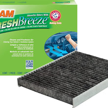 FRAM Fresh Breeze Cabin Air Filter Replacement for Car Passenger Compartment w/ Arm and Hammer Baking Soda, Easy Install, CF11182 for Select Acura and Honda Vehicles
