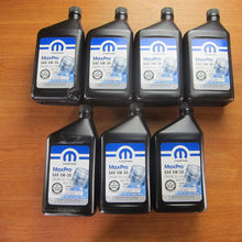 Mopar Chrysler Dodge Jeep Ram Seven Quarts of SAE 5W-30 Maxpro Motor Oil New OEM