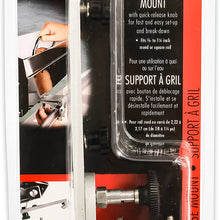 Kuuma 58195 Quick Release Inboard/Outboard Boat Rail Grill Mount