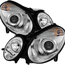Spyder Auto PRO-YD-MBW21103-HL-C Mercedes Benz W211 E-Class Chrome Halo Projector Headlight
