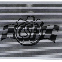 CSF High Performance Aluminum Racing Triple Pass Radiator CSF7058 for 01-06 BMW E46 M3