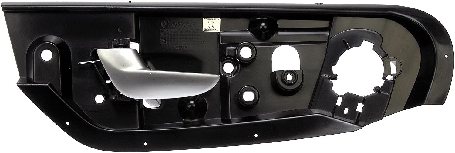 Dorman 80377 Front Driver Side Interior Door Handle for Select Volvo Models, Black and Chrome