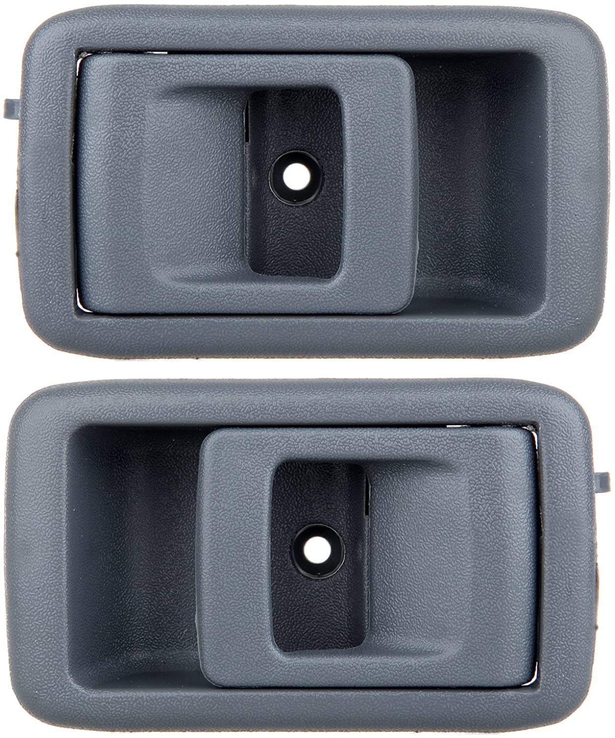 ECCPP Door handles Interior Inside Inner Front Driver Passenger Side Replacement for 2001 2002 2003 2004 Toyota Tacoma Gray(2pcs)