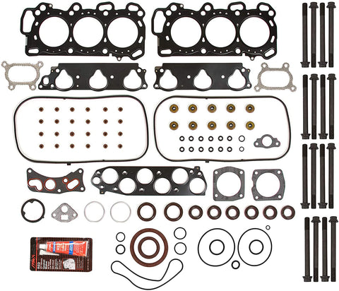 Evergreen FSHB4044-2 Full Gasket Set Head Bolts Fit 06-07 Honda Accord V6 3.0 SOHC 16V J30A5