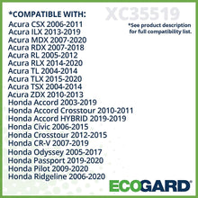 ECOGARD XC35519 Premium Cabin Air Filter Fits Acura MDX 2007-2020, TL 2004-2014, RDX 2007-2018, TSX 2004-2014, TLX 2015-2020, ILX 2013-2019, RL 2005-2012, RLX 2014-2020, ZDX 2010-2013