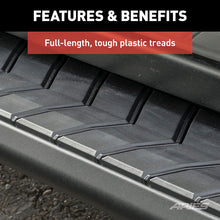 ARIES 2051970 AeroTread 70-Inch Black Stainless Steel SUV Running Boards, Brackets Sold Separately