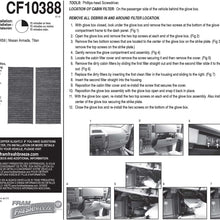 FRAM Fresh Breeze Cabin Air Filter Replacement for Car Passenger Compartment w/Arm and Hammer Baking Soda, Easy Install, CF8644A for Select Volkswagen and Audi Vehicles , white